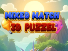 խաղ Mixed Match 3d Puzzle