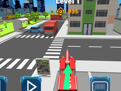 խաղ Fire Truck Rescue Driving