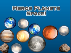 խաղ Merge Planets Space!