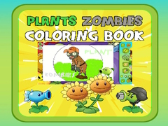 խաղ Plants vs Zombies Coloring