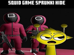 խաղ Squid Game Sprunki Hide