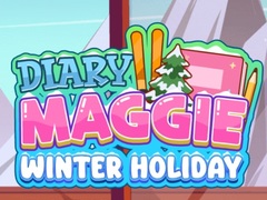 խաղ Diary Maggie: Winter Holiday
