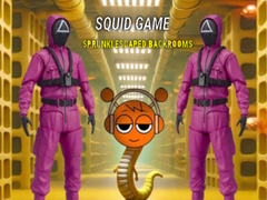 խաղ Squid Game Sprunki Escaped Backrooms