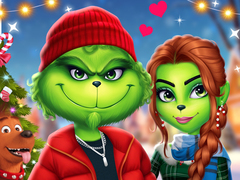 խաղ The Grench Couple Holiday Dress up