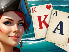 խաղ Solitaire Klondike Treasure Island