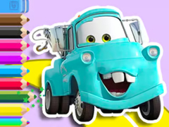 խաղ Coloring Book: Mater Cars