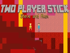 խաղ Two Player Stick Steve and Alex