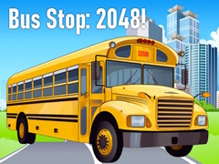 խաղ Bus Stop: 2048!