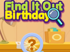 խաղ Find It Out Birthday