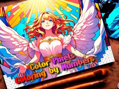 խաղ Color Pixels Coloring by Numbers