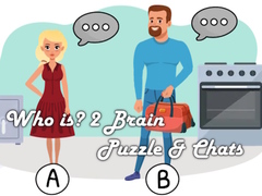 խաղ Who is? 2 Brain Puzzle & Chats