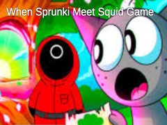 խաղ When Sprunki Meet Squid Game