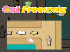 խաղ Cat Freeway