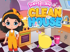 խաղ Sweet Baby Clean House