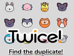 խաղ Twice! Find the Duplicate!