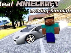 խաղ Real Minecraft Driving Simulator