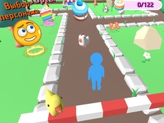 խաղ Obby Collect Sweet Cakes