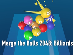 խաղ Merge the Balls 2048: Billiards!