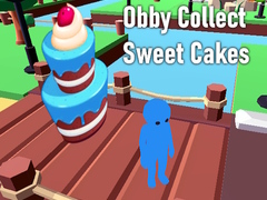 խաղ Obby Collect Sweet Cakes