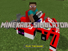 խաղ Minekart Simulator