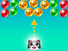 խաղ Save the cats Bubble shooter