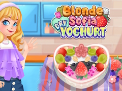 խաղ Blonde Sofia: Dry Yoghurt