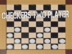 խաղ Checkers Two Player