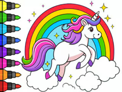 խաղ Coloring Book: Magical Unicorn