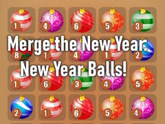 խաղ Merge the New Year: New Year Balls!