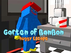 խաղ Garten of BanBan huggy Escape