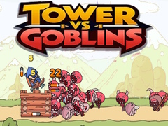 խաղ Tower vs Goblins
