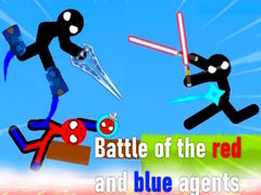 խաղ Battle of the red and blue agents