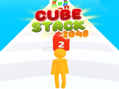 խաղ Cube Stack 2048