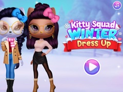 խաղ Kitty Squad Winter Dress Up