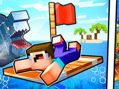 խաղ Noob Raft: Ocean Survival