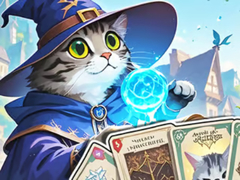 խաղ Jigsaw Puzzle: Cat's Card Arena