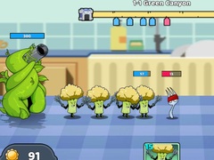 խաղ Food Castle Tower Defense