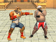 խաղ Bodybuilder Karate Fighting