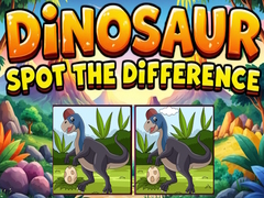 խաղ Dinosaur Spot the Difference