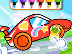 խաղ Coloring Book: Racing Car