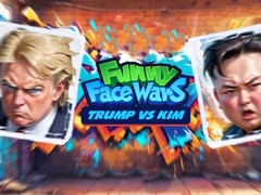 խաղ Funny Face Wars Trump vs Kim
