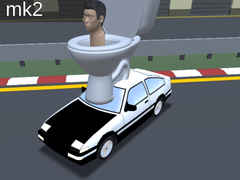 խաղ Skibidi Toilet Racing Multiplayer