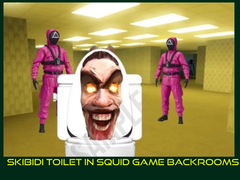 խաղ Skibidi Toilet in Squid Game Backrooms