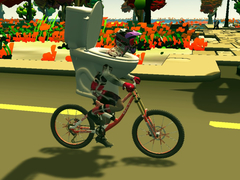 խաղ Skibidi Toilet Bike Riding
