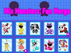 խաղ Mix Monsters: Fun Merge