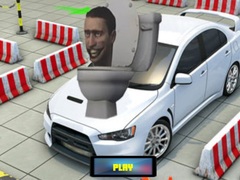 խաղ Skibidi Toilet Parking Car