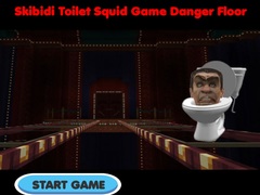 խաղ Skibidi Toilet Squid Game Danger Floor