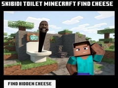 խաղ Skibidi Toilet Minecraft Find Cheese