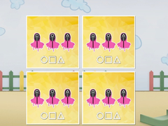 խաղ Squid Game Memory Card Match