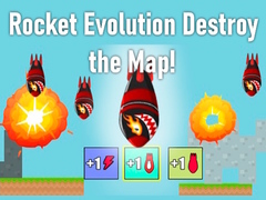 խաղ Rocket Evolution Destroy the Map!